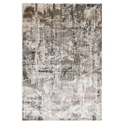 Lavin Rugs T2052 Hadim 6'6" Painterly Round Rug, Gold/Black/Grey - T2052-07R