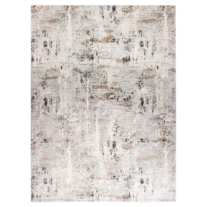 Lavin Rugs T2054 Kemer 2' x 3' Painterly Rug, Cream/Mineral Tones - T2054-0203