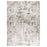 Lavin Rugs T2054 Kemer 5'3" x 7'6" Painterly Rug, Cream/Mineral - T2054-0507