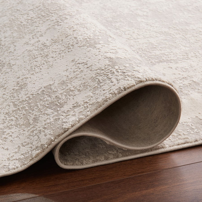 Lavin Rugs T2055 Kemer 2'8" x 7'10" Painterly Runner, Cream/Mineral