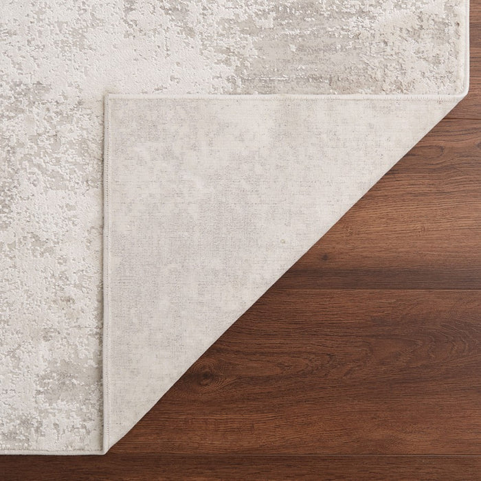 Lavin Rugs T2055 Kemer 5'3" x 7'6" Painterly Rug, Cream/Mineral