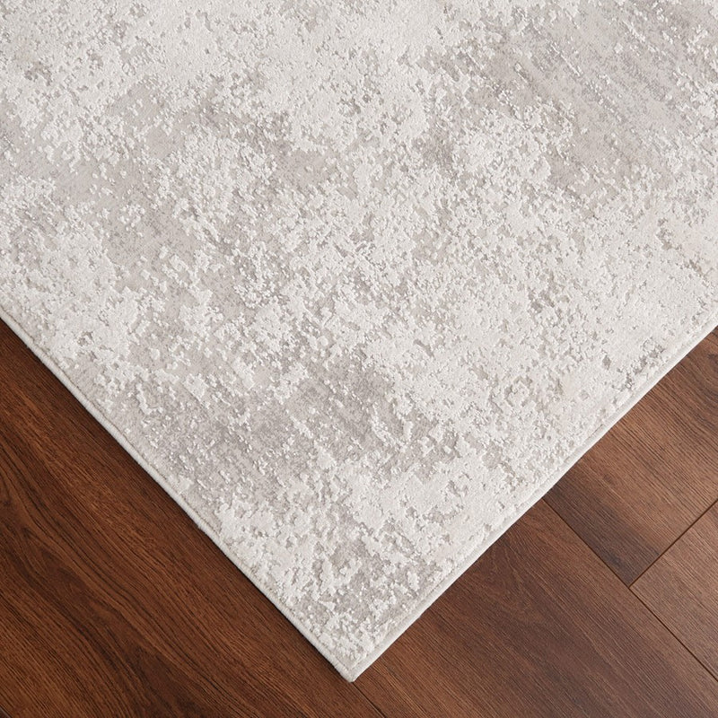 Lavin Rugs T2055 Kemer 9'10" x 13'2" Painterly Rug, Cream/Mineral