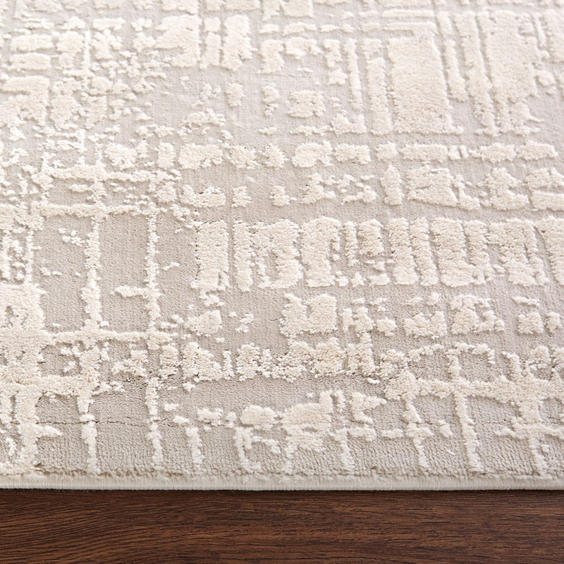 Lavin Rugs T2058 Kemer 2' x 3' Weave Rug, Cream/Ivory/White