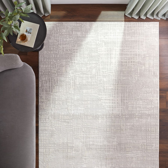 Lavin Rugs T2058 Kemer 9'10" x 13'2" Weave Rug, Cream/Ivory/White