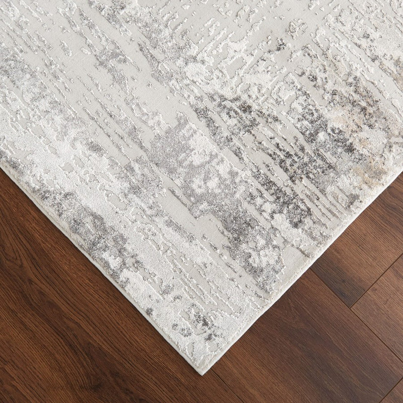 Lavin Rugs T2059 Kemer 2' x 3' Painterly Rug, Cream/Mineral Tones