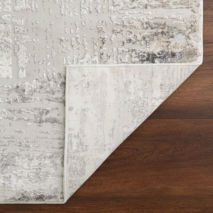 Lavin Rugs T2059 Kemer 7'10" x 10'10" Painterly Rug, Cream/Mineral