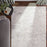 Lavin Rugs T2060 Kemer 2' x 3' Painterly Rug, Cream/Ivory/White