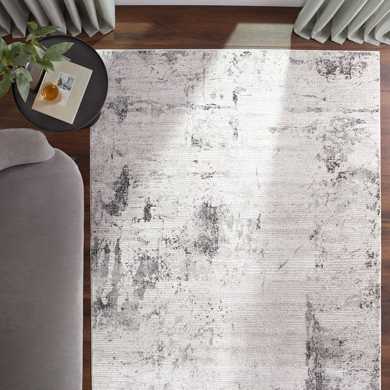 Lavin Rugs T2061 Kemer 2' x 3' Painterly Rug, Cream/Mineral Tones