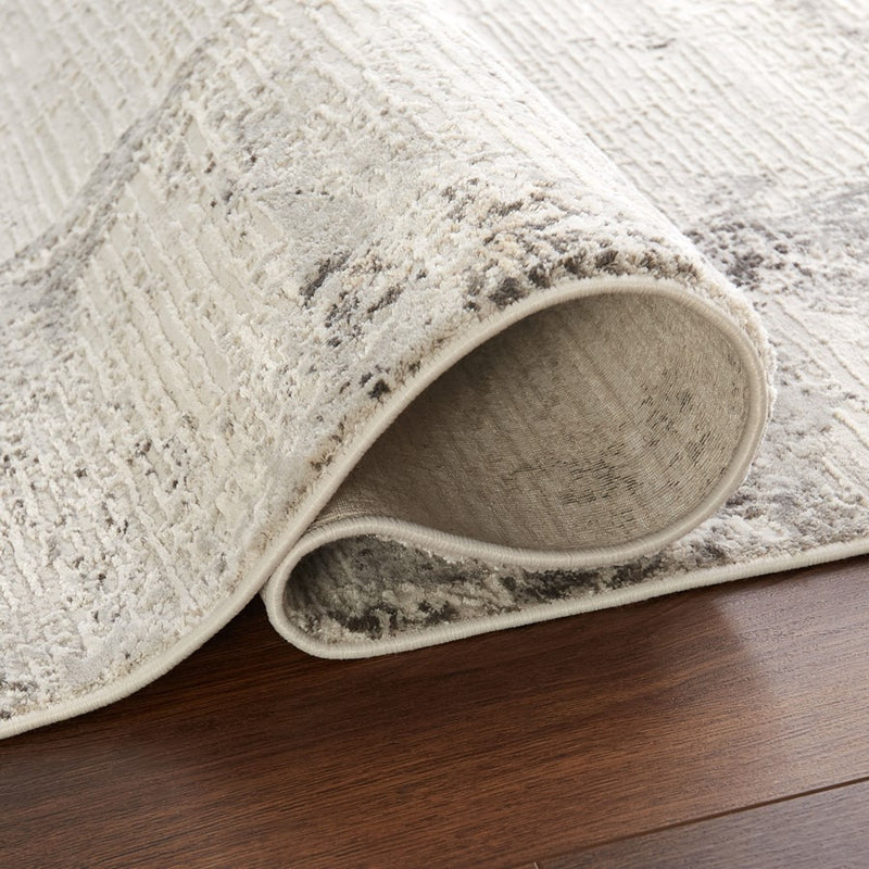 Lavin Rugs T2061 Kemer 2' x 3' Painterly Rug, Cream/Mineral Tones