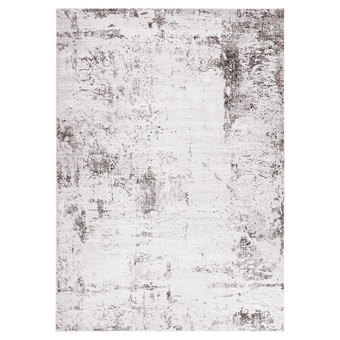 Lavin Rugs T2061 Kemer 6'7" x 9'6" Painterly Rug, Cream/Mineral - T2061-0609