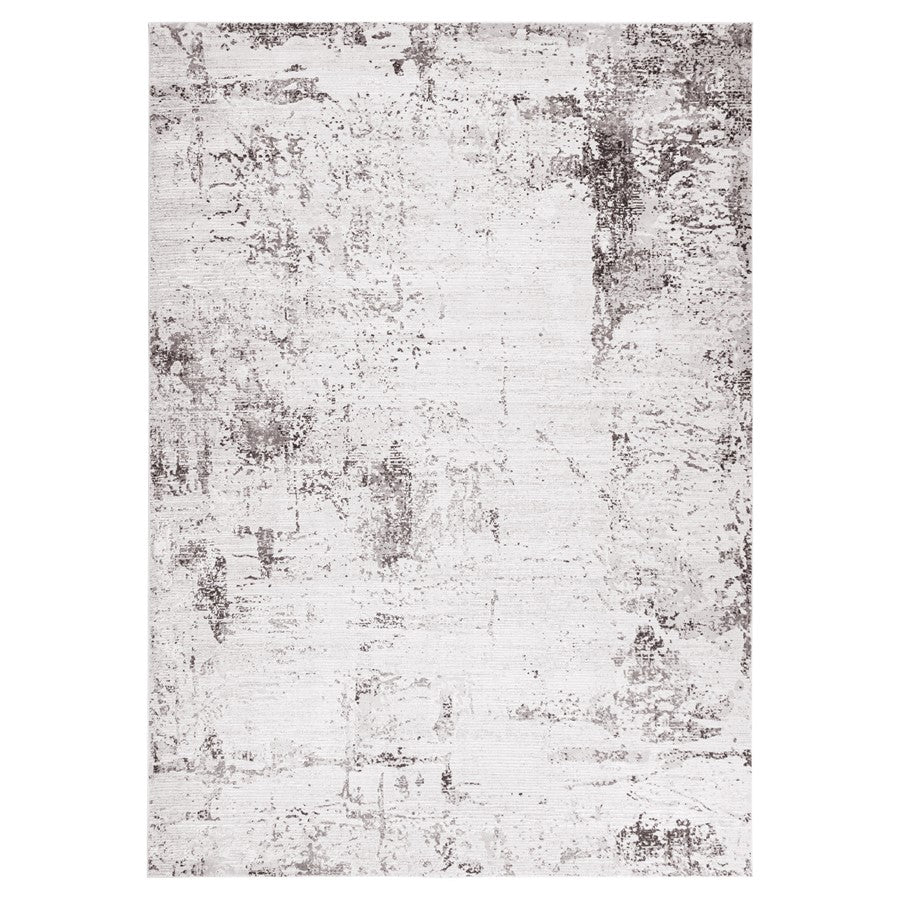 Lavin Rugs T2061 Kemer 6'7" x 9'6" Painterly Rug, Cream/Mineral - T2061-0609