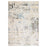 Lavin Rugs T2064 Zaria 2' x 3' Painterly Rug, Grey Cream/Mineral - T2064-0203