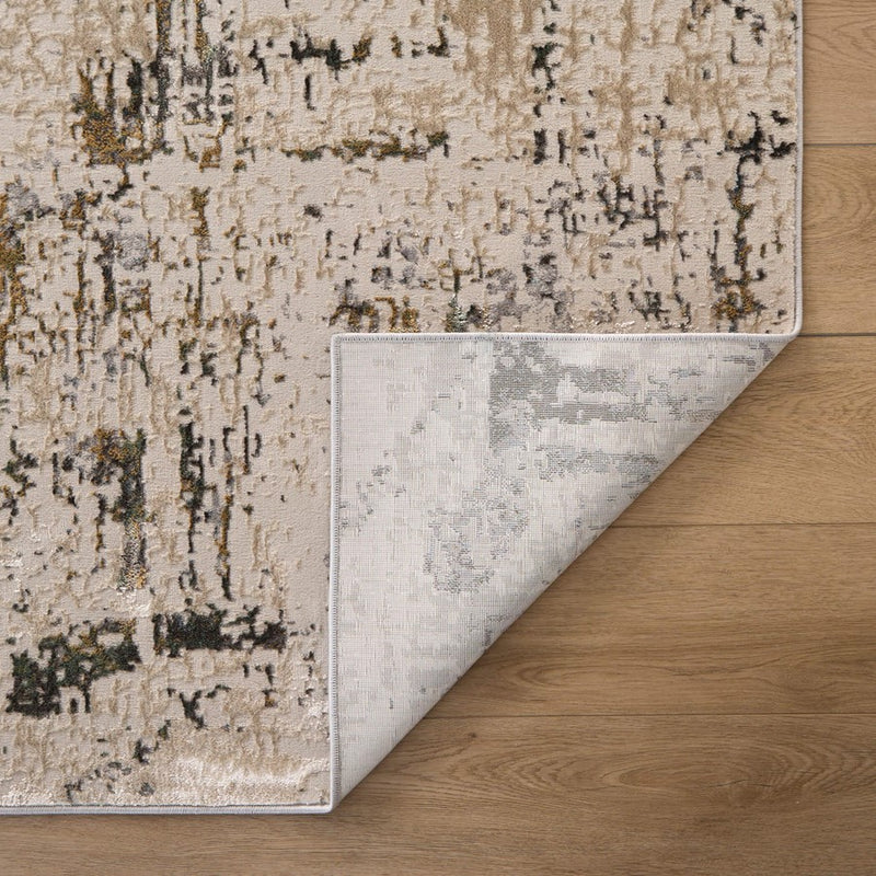 Lavin Rugs T2064 Zaria 2' x 3' Painterly Rug, Grey Cream/Mineral