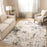 Lavin Rugs T2064 Zaria 2'8" x 7'10" Painterly Runner, Cream/Mineral