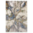 Lavin Rugs T2065 Zaria 6'6" Marbled Round Rug, Grey Cream/Earth - T2065-07R