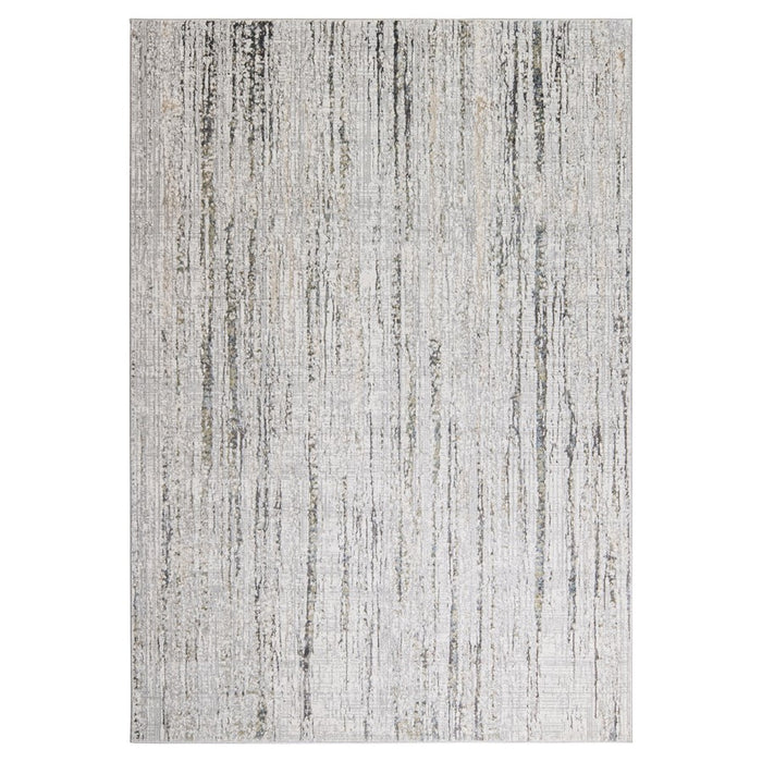 Lavin Rugs T2066 Zaria 7'10" x 10'10" Heathered Rug, Cream/Mineral - T2066-0811