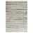 Lavin Rugs T2071 Zaria 2' x 3' Stripe Rug, Grey Cream/Earth Tones - T2071-0203