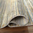 Lavin Rugs T2071 Zaria 2' x 3' Stripe Rug, Grey Cream/Earth Tones