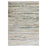 Lavin Rugs T2071 Zaria 5'3" x 7'6" Stripe Rug, Grey Cream/Earth - T2071-0507
