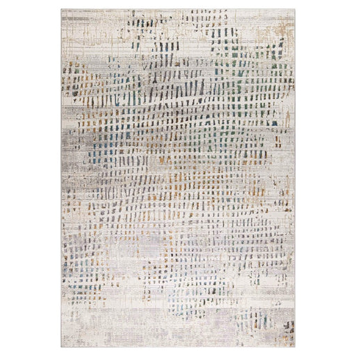 Lavin Rugs T2074 Zaria 5'3" x 7'6" Weave Rug, Grey Cream/Earth - T2074-0507