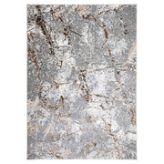 Lavin Rugs T4001 Besni 7'10" Striations Round Rug, Gold Silver/Min - T4001-08R