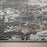 Lavin Rugs T4001 Besni 9'10"x13'2" Striations Rug, Gold Silver/Min