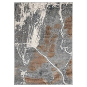 Lavin Rugs T4004 Besni 6'7" x 9'6" Striations Rug, Gold/Earth - T4004-0609