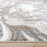Lavin Rugs T4005 Besni 7'10" x 10'10" Marbled Rug, Grey Gold/Earth
