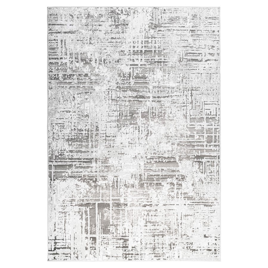 Lavin Rugs T4010 Greta 2'8" x 7'10" Weave Runner, Grey Silver/Blue - T4010-0208