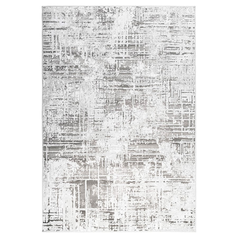 Lavin Rugs T4010 Greta 5'3" x 7'6" Weave Rug, Grey Silver/Blue - T4010-0507