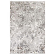 Lavin Rugs T4013 Greta 2' x 3' Painterly Rug, Grey Silver/Silver - T4013-0203
