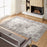 Lavin Rugs T4015 Greta 6'7" x 9'6" Weave Rug, Grey Silver/Silver