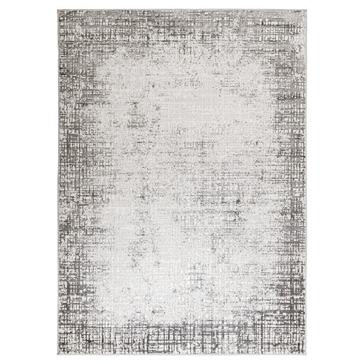Lavin Rugs T4015 Greta 7'10" x 10'10" Weave Rug, Grey Silver/Silver - T4015-0811