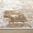 Lavin Rugs T4016 Livia 2'8" x 7'10" Painterly Runner, Gold/Mineral