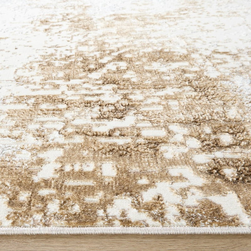 Lavin Rugs T4017 Livia 9'10" x 13'2" Painterly Rug, Gold/Mineral