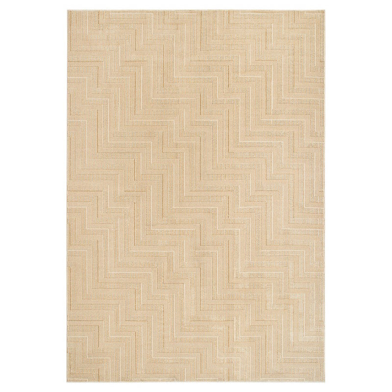 Lavin Rugs T4019 Livia 2' x 3' Geometric Rug, Cream Gold/Gold - T4019-0203