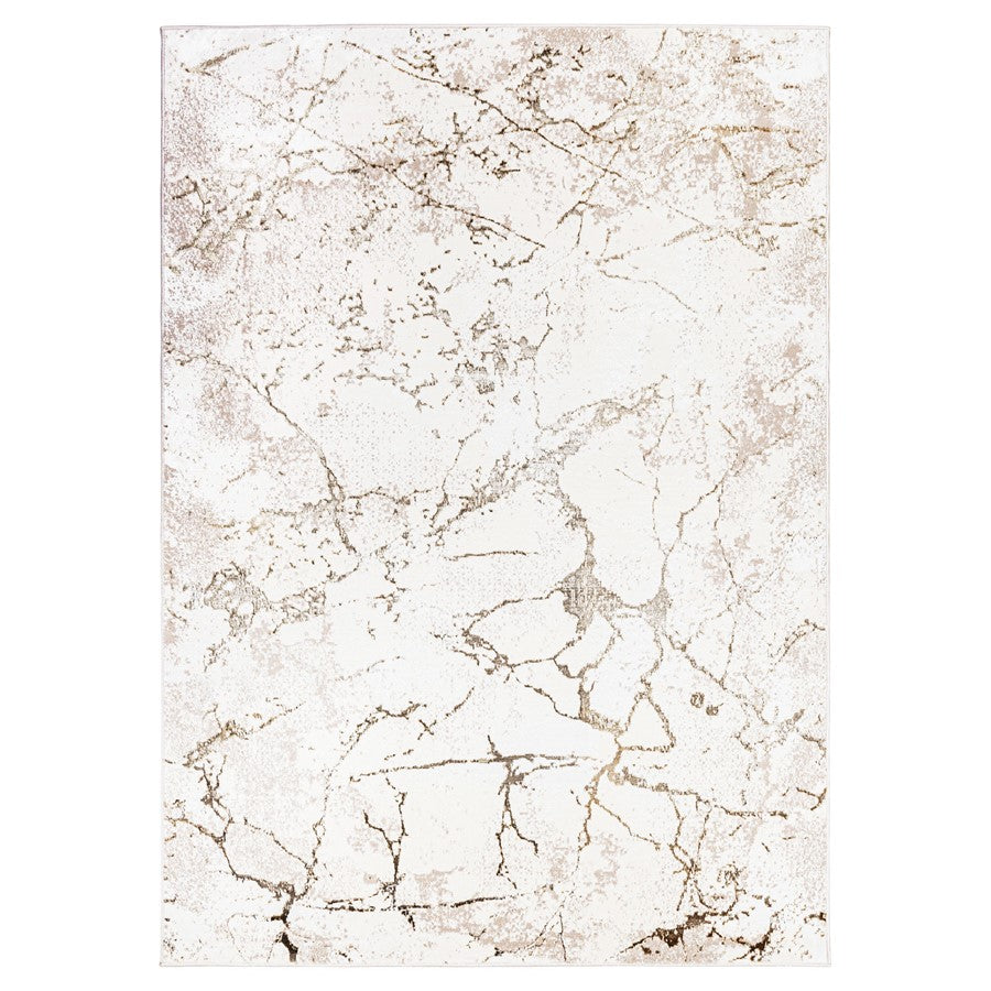Lavin Rugs T4021 Livia 2'8" x 7'10" Striations Runner, Gold/Gold - T4021-0208