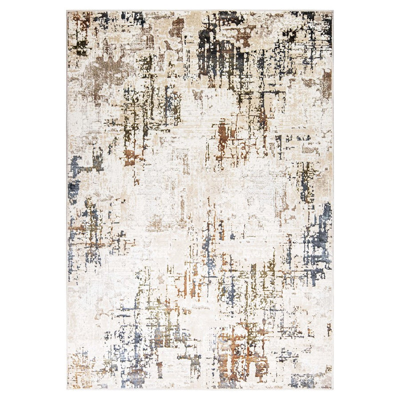 Lavin Rugs T4025 Salim 2' x 3' Painterly Rug, Grey Gold/Earth Tones - T4025-0203