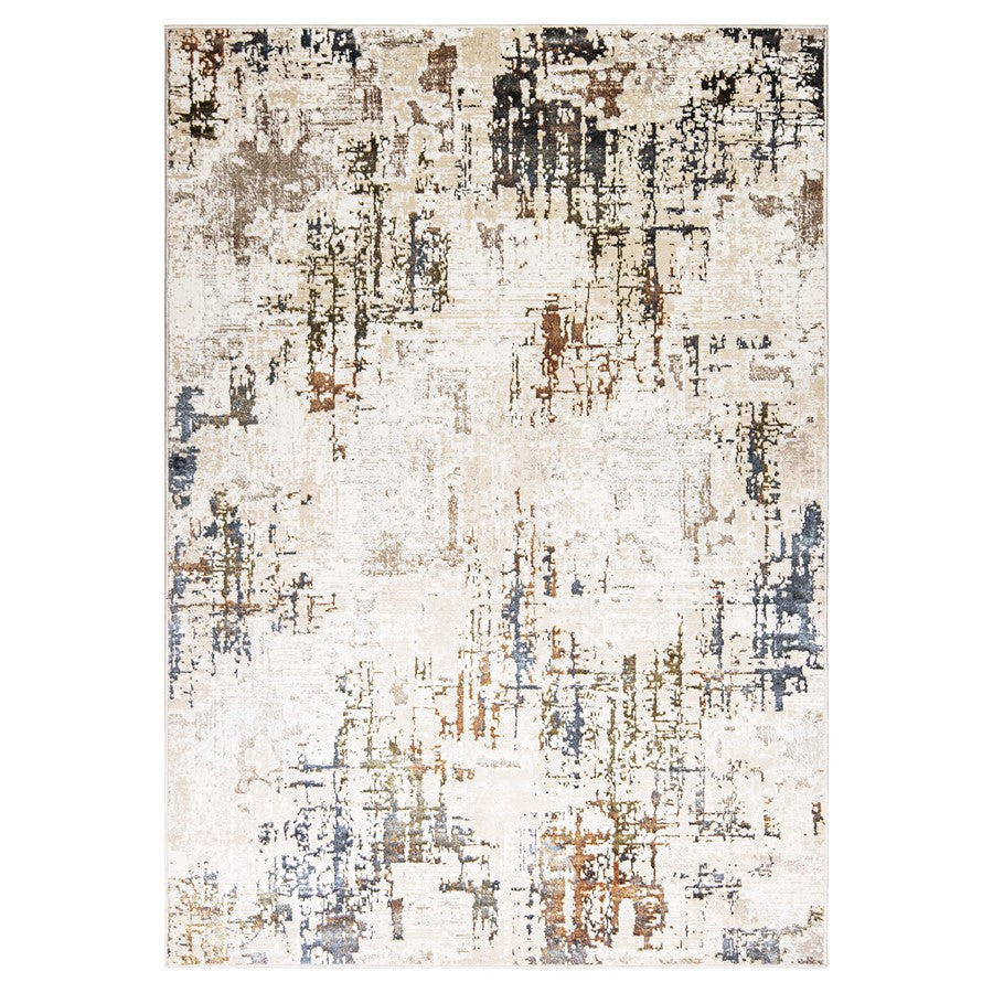 Lavin Rugs T4025 Salim 9'10" x 13'2" Painterly Rug, Grey Gold/Earth - T4025-1013