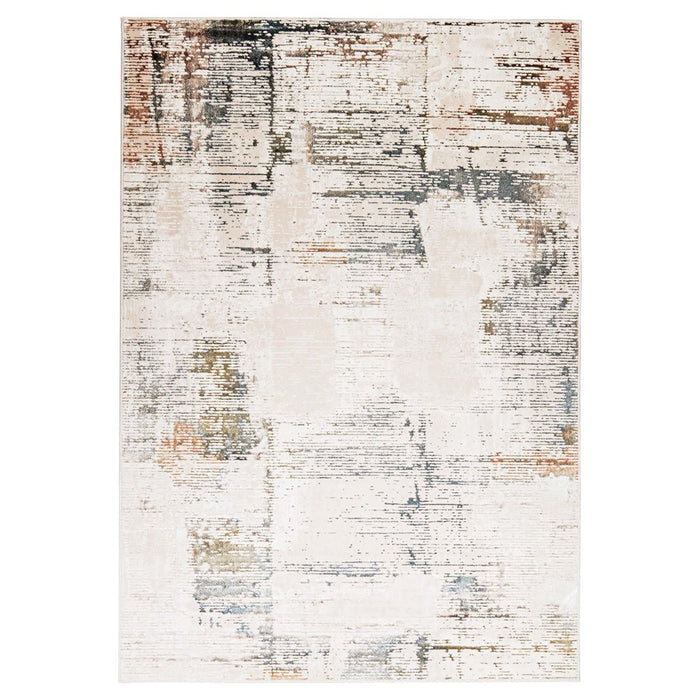 Lavin Rugs T4026 Salim 6'7" x 9'6" Painterly Rug, Grey Gold/Earth - T4026-0609