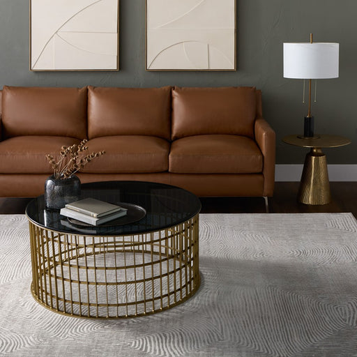 Lavin Rugs T5004 Laila 5'3" x 7'6" Rug, Grey Beige/