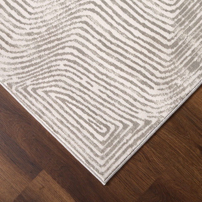 Lavin Rugs T5004 Laila 5'3" x 7'6" Rug, Grey Beige/