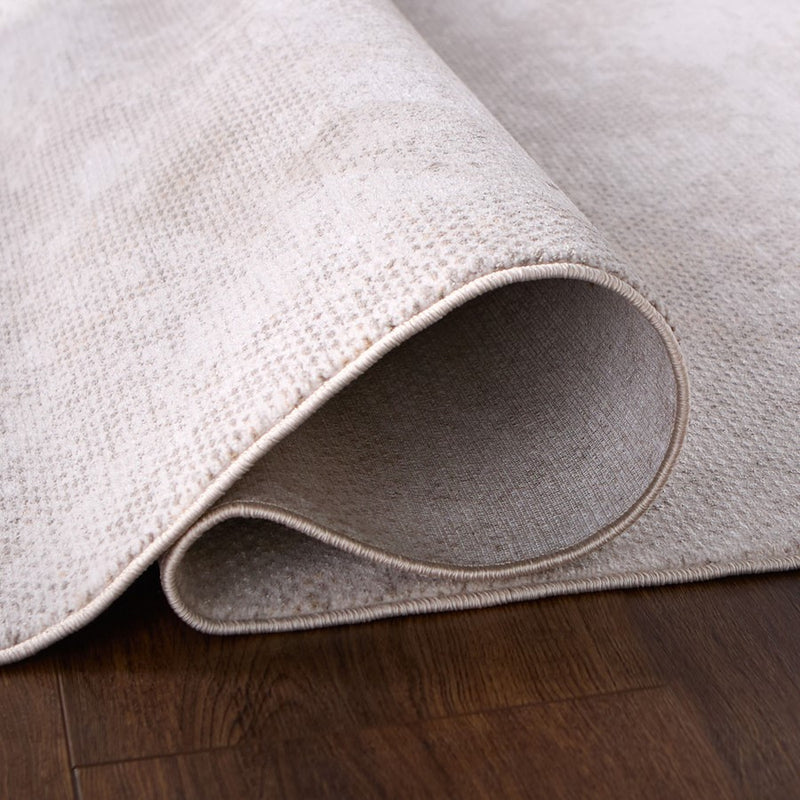 Lavin Rugs T5008 Laila 5'3" x 7'6" Rug, Cream Silver Grey/