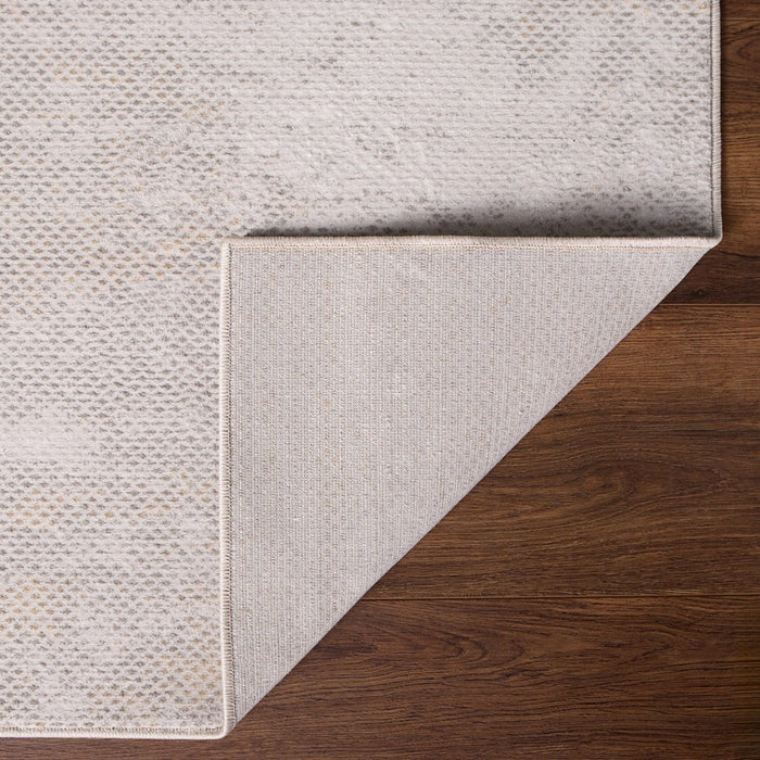 Lavin Rugs T5008 Laila 5'3" x 7'6" Rug, Cream Silver Grey/