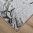 Lavin Rugs T9003 Ayda 7'10" x 10'10" Marble Rug, Silver/Black/Grey