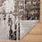 Lavin Rugs T9004 Ayda 9'10"x13'2" Painterly Rug, Silver/Black/Grey