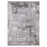 Lavin Rugs T9006 Ayda 5'3" x 7'6" Painterly Rug, Silver/Black/Grey - T9006-0507