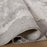 Lavin Rugs T9006 Ayda 5'3" x 7'6" Painterly Rug, Silver/Black/Grey