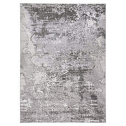 Lavin Rugs T9006 Ayda 9'10"x13'2" Painterly Rug, Silver/Black/Grey - T9006-1013