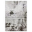 Lavin Rugs T9009 Ayda 2' x 3' Painterly Rug, Grey Silver/Black/Grey - T9009-0203